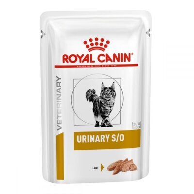 Корм вологий для кішок Royal Canin Urinary S/O Cat Loaf при сечокам'яній хворобі, паштет, 85 г