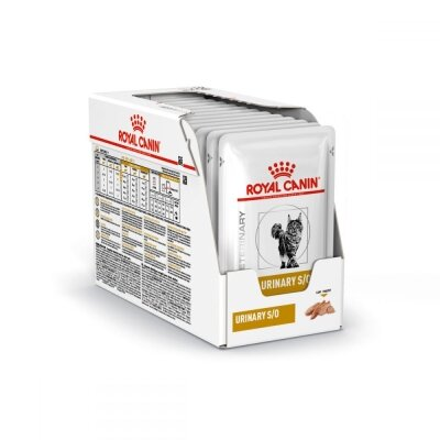 Корм вологий для кішок Royal Canin Urinary S/O Cat Loaf при сечокам'яній хворобі, паштет, 85 г