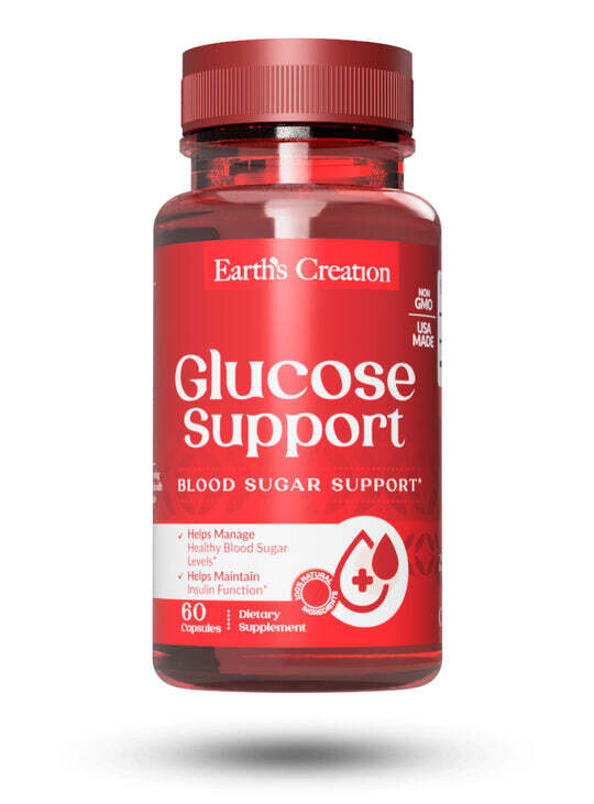 Комплекс для підтримки рівня глюкози Earth's Creation Glucose Support капсули №60