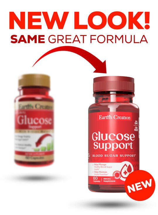 Комплекс для підтримки рівня глюкози Earth's Creation Glucose Support капсули №60