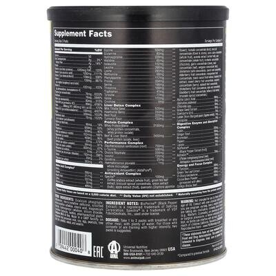 Вітаміни Universal Nutrition Animal Pak, 30 пакетів