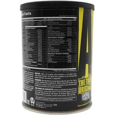 Вітаміни Universal Nutrition Animal Pak, 30 пакетів