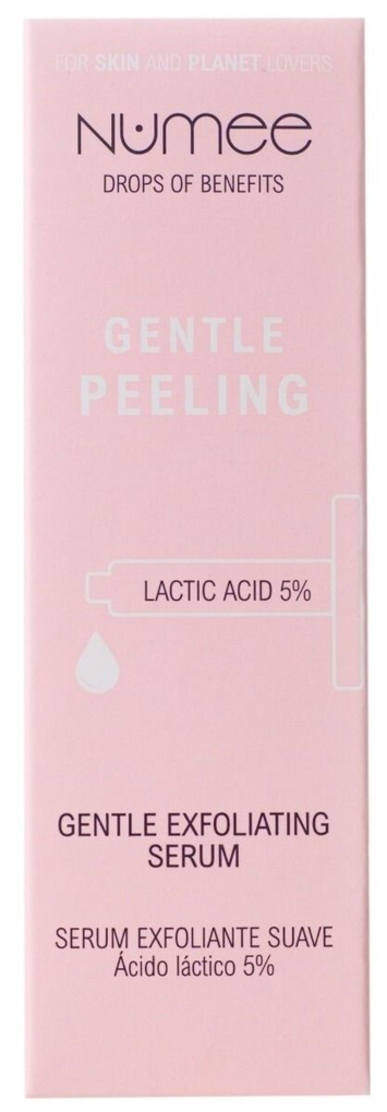 Сироватка для обличчя Numee Gentle Peeling ніжно-відлущуюча з молочною кислотою, 30 мл