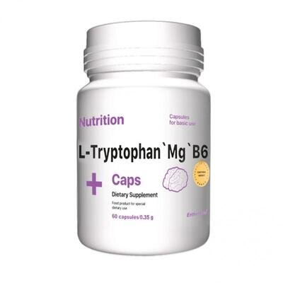 Антистрес комплекс AB PRO EntherMeal L-Tryptophan Mg B6, 60 капсул