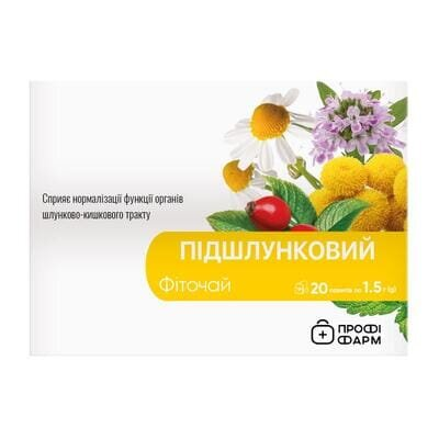Фіточай Профі Фарм Підшлунковий у фільтр-пакетах по 1,5 г №20