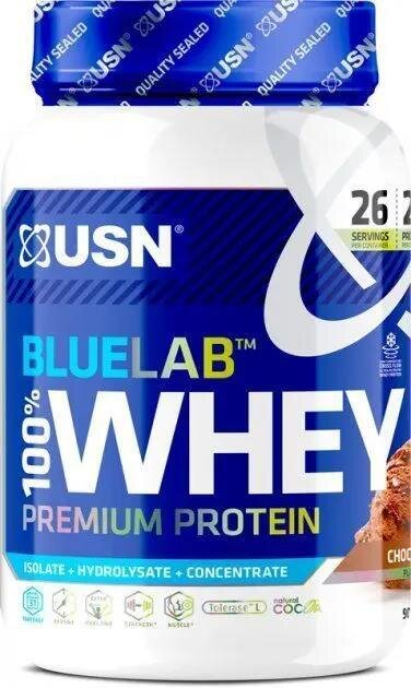 Протеїн USN Blue Lab 100% Whey Premium Protein шоколад, 908 г