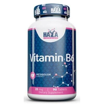 Вітамін B6 Haya Labs Vitamin B6 таблетки по 25 мг №90