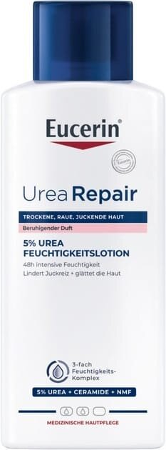 Лосьйон для тіла Eucerin Urea Repair 5% зволожуючий для сухої шкіри з ніжним парфумом (83562), 250 мл