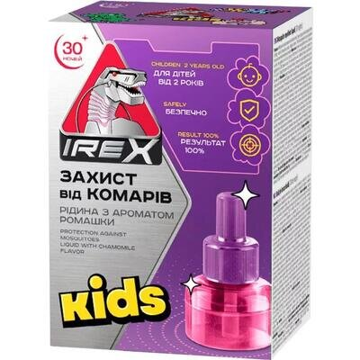 Рідина iRex Kids від комарів 30 ночей, 20 мл
