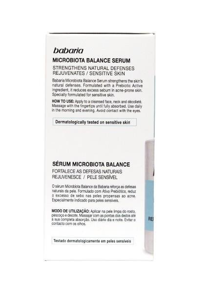 Сиворотка для обличчя Babaria Microbiota Balance, 30 мл