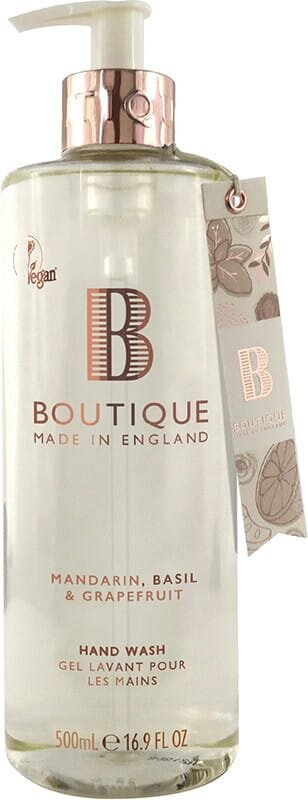 Мило рідке для рук Boutique Mandarin, Basil & Grapefruit, 500 мл