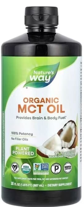 Кокосова олія MCT Nature's Way Oil From Coconut, 887 мл