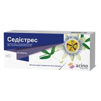 Седістрес таблетки №60 (10х6)