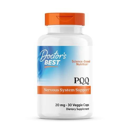 Пірролохінолінхінон Doctor's Best PQQ with BioPQQ 20 мг, 30 вегетаріанських капсул