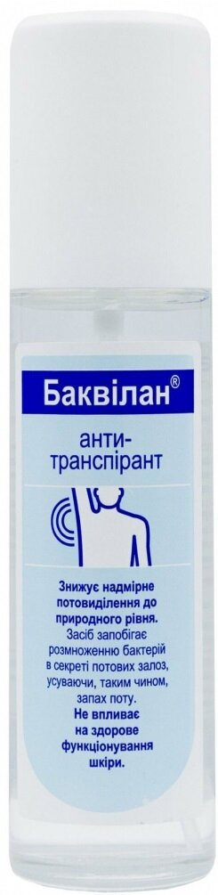 Антиперспірант спрей Баквілан анти-транспірант, 75 мл