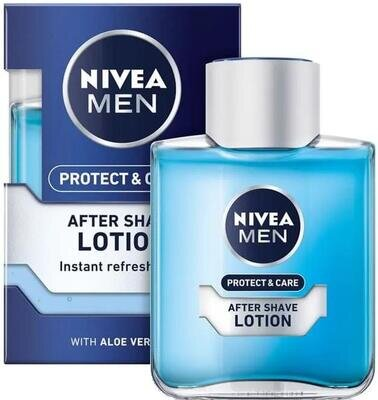 Лосьйон після гоління Nivea Men Захист та догляд зволожуючий (81362), 100 мл