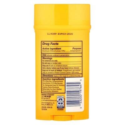 Дезодорант-антиперспірант Arm & Hammer Ultra Max Cool blast для чоловіків, 73 г