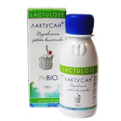 Лактусан сироп по 100 г у флак.