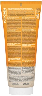 Молочко для обличчя та тіла Topicrem Sun Protect SPF50+ сонцезахисне зволожувальне, 200 мл