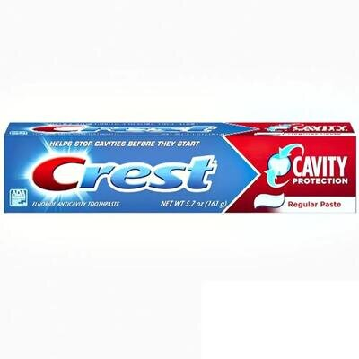 Зубна паста Crest Cavity Protection Regular Paste, 161 г
