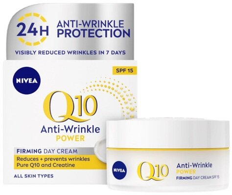 Крем для обличчя Nivea Q10 Power денний антивіковий проти зморшок, 50 мл