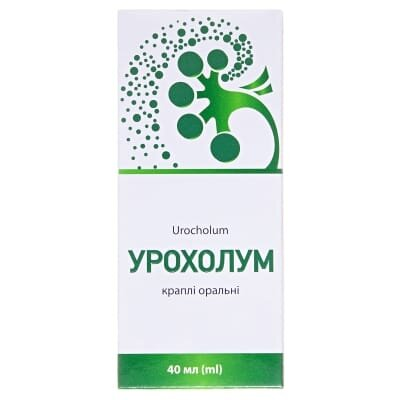Урохолум краплі ор. по 40 мл у флак.