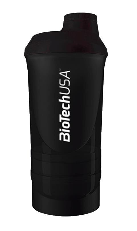 Шейкер BioTech Wave+Shaker чорний, 600 мл