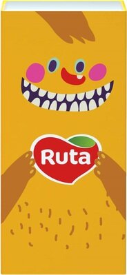 Хусточки паперові Ruta Monsters 3 шари, 10 шт х 1 уп