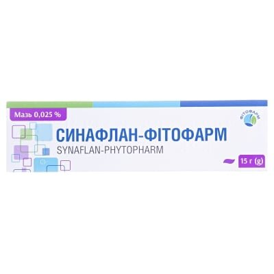 Синафлан-Фітофарм мазь 0.025 % по 15 г у тубах