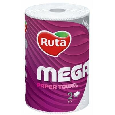 Паперові рушники Ruta Mega 2 шари, 1 рулон