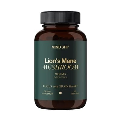 Їжовик гребінчастий Mind Shi Lion's Mane Mushroom 1000 мг вег. капсули №60