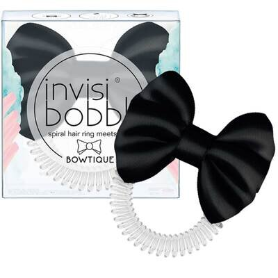 Резинка-браслет для волосся Invisibobble Bowtique True Black