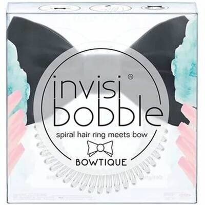 Резинка-браслет для волосся Invisibobble Bowtique True Black