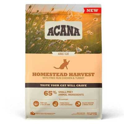 Корм сухий для котів ACANA Homestead Harvest з куркою, індичкою і качкою, 340 г