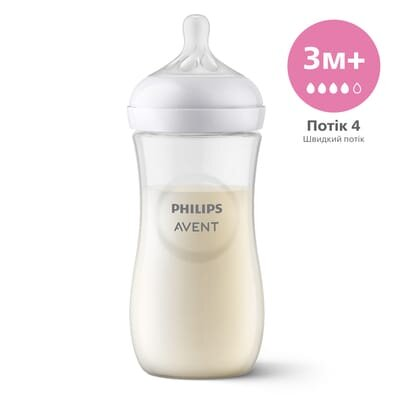 Пляшечка для годування Philips Avent SCY906/01 Natural Природний потік, 330 мл