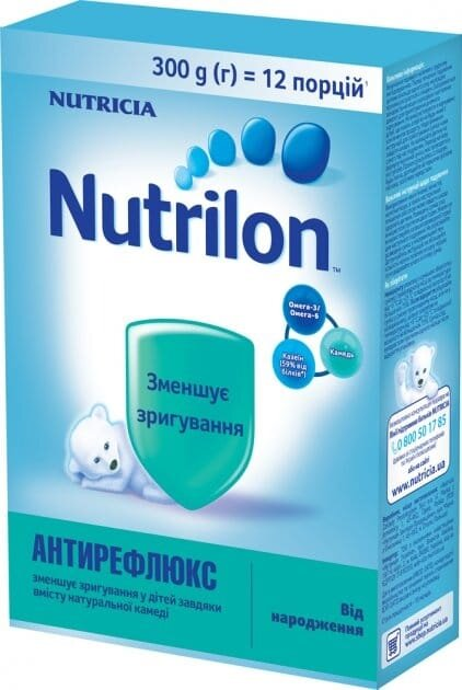 Суміш суха молочна Nutrilon Антирефлюкс для харчування дітей з народження, 300 г