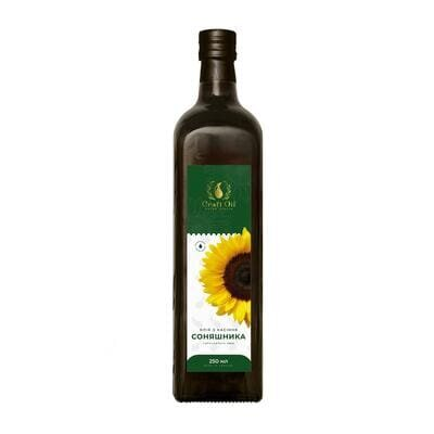 Олія соняшникова Craft Oil холодного віджиму, 250 мл