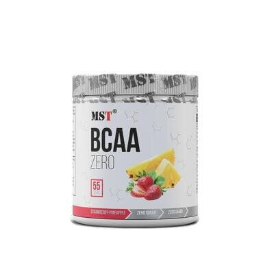 Комплекс амінокислот MST Nutrition BCAA Zero полуниця-ананас, 55 порцій, 330 г