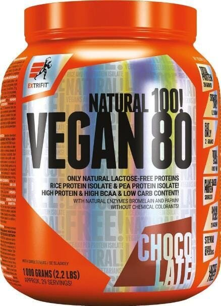 Протеїн Extrifit Vegan Protein 80 Chocolate, 1 кг