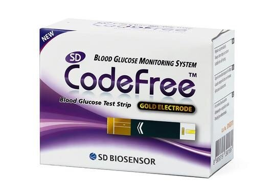 Тест-смужки SD CodeFree для глюкометра 50 штук (2х25)