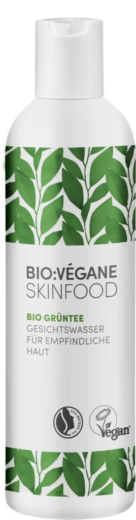 Тонік для обличчя Bio:Vegane Органічний зелений чай очищувальний для чутливої шкіри, 200 мл