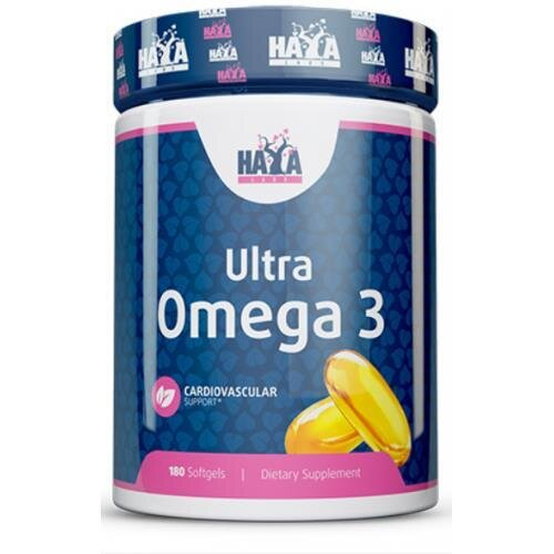 Ультра Омега 3 Haya Labs Ultra Omega 3, 180 гелевих капсул