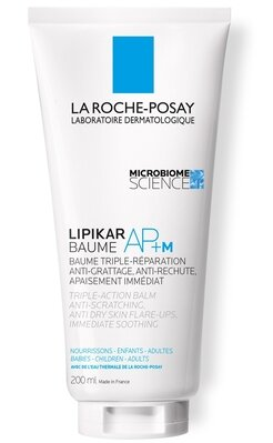 Бальзам для обличчя і тіла La Roche-Posay Lipikar AP+M ліпідовідновлюючий для дуже сухої та схильної до атопії шкіри, 200 мл