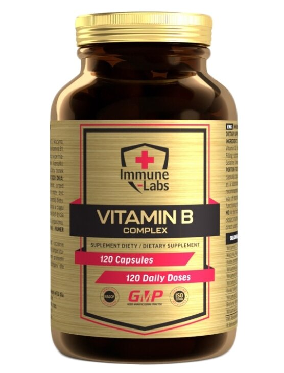 Вітамін B Комплекс Immune Labs Vitamin B Complex капсули №120