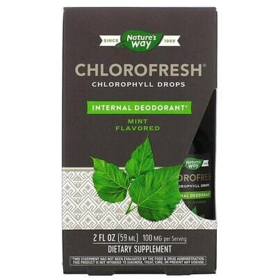 Хлорофіл рідкий Nature's Way Chlorofresh з ароматом м'яти, 59 мл