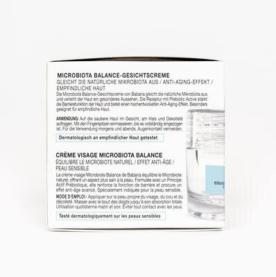 Крем для обличчя Babaria Microbiota Balance для чутливої шкіри, 50 мл