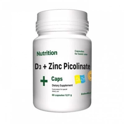 Вітамінно-мінеральний комплекс AB PRO EntherMeal D3 + Zinc Picolinate, 60 капсул