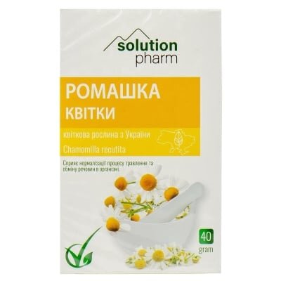 Ромашки квітки Solution Pharm по 40 г у пач.