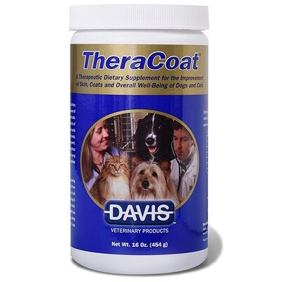 Добавка Davis TheraCoat для шерсті собак та котів, 454 г