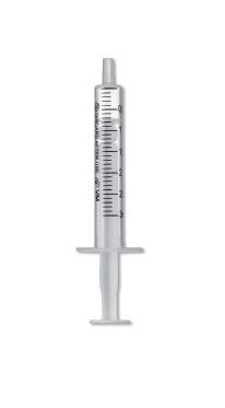 Шприц 2 мл Vogt Medical 2-х компонентний з голкою 23G (0,6 мм x 30 мм), 1 штука